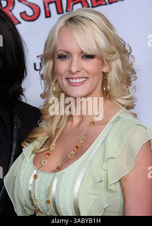 April 2008 - Hollywood, Kalifornien, USA - STÜRMISCHER DANIELS bei der „Forgetting Sarah Marshall“-Weltpremiere im Grauman's Chinese Theatre in Hollywood. (Kreditbild: © Glenn Weiner/ZUMA Press) Stockfoto