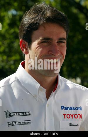 Ricardo Zonta (BRA) Toyota Test Driver..Formel-1-Weltmeisterschaft, RD1, Grand Prix von Australien, Vorbereitungen, Albert Park, Melbourne, Australien, 5. März 2003..DIGITALES BILD (Credit Image: ©Sutton Motorsports/ZUMA Press) Stockfoto