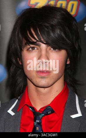 14. Dezember 2007, New York City Joe Jonas im Pressesaal des Z100 Jingle Ball 2007 im Madison Square Garden (Credit Image: Stockfoto