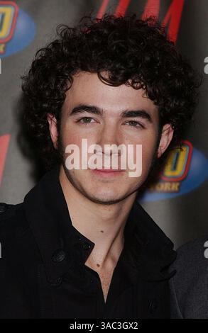 14. Dezember 2007, New York City Nick Jonas im Pressesaal des Z100 Jingle Ball 2007 im Madison Square Garden (Credit Image: Stockfoto