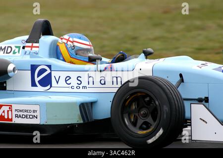 Rob Austin (GBR) Menü F3 Motorsport..British Formula 3 Testing, 4. März 2003, Snetterton, England..DIGITALES BILD. (Kreditbild: ©Sutton Motorsports/ZUMA Press) Stockfoto