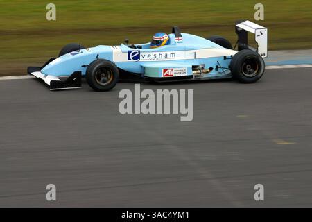 Rob Austin (GBR) Menü F3 Motorsport..British Formula 3 Testing, 13. März 2003, Donington Park, England..DIGITALES BILD. (Kreditbild: ©Sutton Motorsports/ZUMA Press) Stockfoto