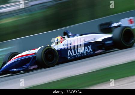 Helio Castro Neves (BH) Alumax Bettenhausen Reynard Mercedes 00I..Road America, Elkhart Lake, USA. August 1998. (Kreditbild: ©Sutton Motorsports/ZUMA Press) Stockfoto