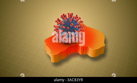 HMPV-Infektionsfälle nehmen im ganzen Land Australiens zu Stockfoto