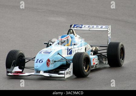 Rob Austin (GBR) Menü F3 Motorsport. British F3 Winter Series, Rockingham, England, 2. November 2002..DIGITALES BILD. (Kreditbild: ©Sutton Motorsports/ZUMA Press) Stockfoto