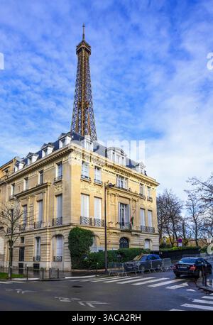 Botschaft von Indien in Paris Stockfoto