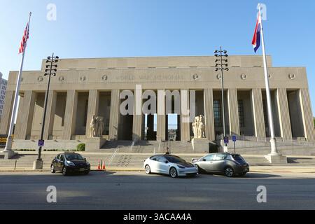 Soldiers Memorial Military Museum. St. Louis, Missouri Stockfoto