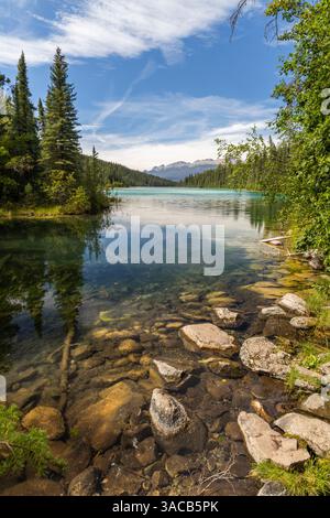 Valley of the Five Lakes, Jasper National Park, Alberta, Kanada Stockfoto