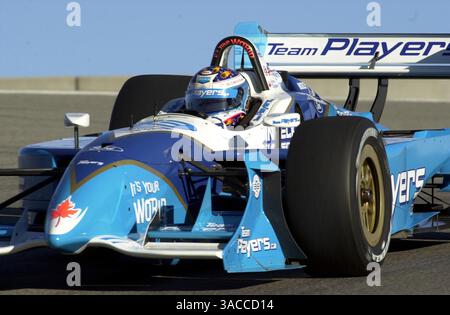 Alex Tagliani (CDN) Teamspieler Reynard Honda..CART FedEx Championship Series Sneak Preview, Laguna Seca, Kalifornien, USA. 7-10. Februar 2002..Digital Image (Credit Image: ©Sutton Motorsports/ZUMA Press) Stockfoto