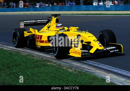 Takuma Sato (JPN) Jordan Honda EJ12..Jordan Open Day Print 2002 (Credit Image: ©Sutton Motorsports/ZUMA Press) Stockfoto