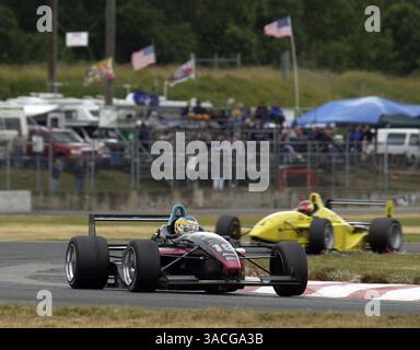 Michael Valiante (CDN) Lynx Racing wurde Dritter. Toyota Atlantic Championship, Rd5, Portland International Raceway, Portland, Oregon, USA, 21. Juni 2003..DIGITALES BILD (Credit Image: ©Sutton Motorsports/ZUMA Press) Stockfoto