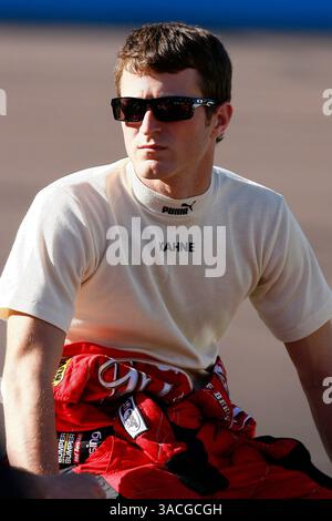 April 2008 - Avondale, Arizona, USA - KASEY KAHNE während der Qualifikation für den Subway Fresh Fit 500 bei PIR. Subway Fresh Fit 500 Phoenix International Raceway, Avondale, AZ. (Bild: © Russell LaBounty/Cal Sport Media/ZUMA Press) Stockfoto