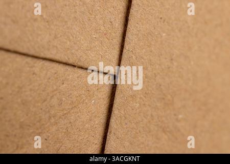 Geschenktüte aus Papier, aus Recyclingpapier, kleine Geschenktüte Stockfoto