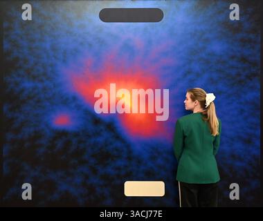 Höhepunkte in den Phillips London Galleries am Berkeley Square vor der Auktion New Now , Modern & Comtemporary Art am 10. April 2025 ... Stockfoto