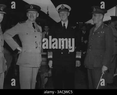 Sir Robert Brooke-Popham, Chief Marshal Der Luftfahrt. Februar 1941. Stockfoto