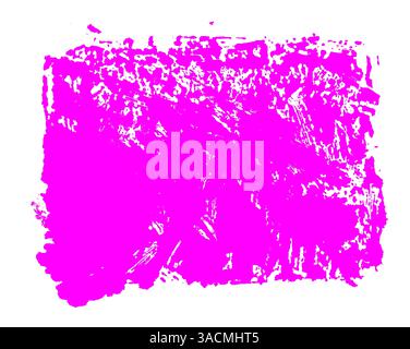 Schmutziger violetter Streifen mit ungleichmäßiger Textur als Hintergrund mit Textabstand Stockfoto