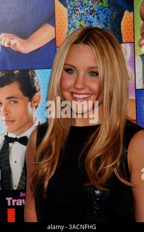 Juli 2007. New York City . Die Schauspielerin Amanda Bynes kommt zur „Hairspray“-Premiere, die im Ziegfeld Theater in New York City stattfindet. (Kreditbild: © Sharkpixs/ZUMA Press) Stockfoto
