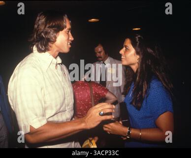 30. Juni 1990: Los Angeles, CA, USA: Bodybuilder und Schauspieler Arnold Schwarzenegger. (Foto: © Mario Ruiz/ZUMA Press) Stockfoto