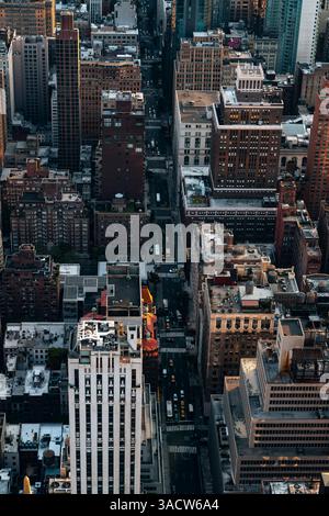 New York City, Stadtübersicht des SUMMIT One Vanderbilt, Manhattan, USA Stockfoto