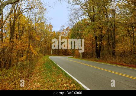 Skyline Drive im Shenandoah National Park, Virginia, USA Stockfoto
