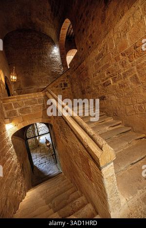 Fontfroide Abbey, Narbonne, Okzitanien, Frankreich. Stockfoto