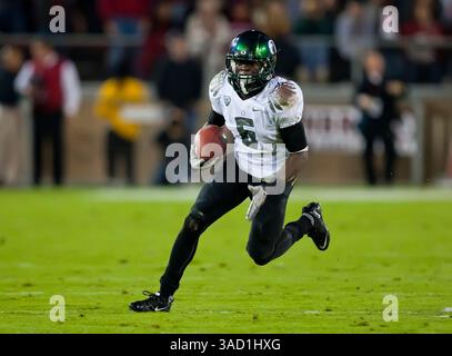 12. November 2011: Oregon Running Back de'Anthony Thomas (6) in Aktion während des NCAA Football Spiels zwischen dem Stanford Cardinal und den Oregon Ducks im Stanford Stadium in Palo Alto, CA. Stanford folgt den Ducks in der Halbzeit 22.-16.Â© Damon Tarver/Cal Sport Media(Credit Image: © Damon Tarver/Cal Sport Media/ZUMAPRESS.com) Stockfoto