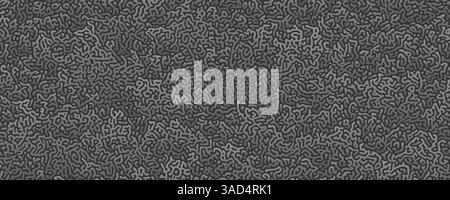 Kreatives Mosaikmuster. Vektorwellenlinien und Labyrinthmuster. Stock Vektor