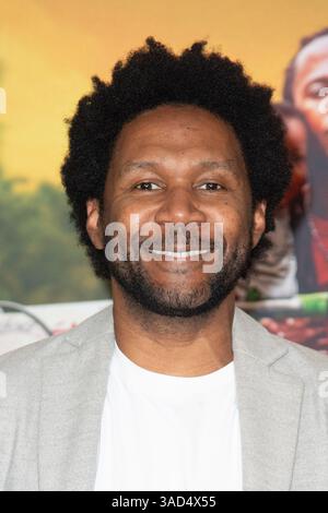 Paris, Frankreich. April 2025. Slai besuchte am 4. April 2025 die Zion-Premiere im Grand Rex-Kino in Paris. Foto: Aurore Marechal/ABACAPRESS. COM Credit: Abaca Press/Alamy Live News Stockfoto