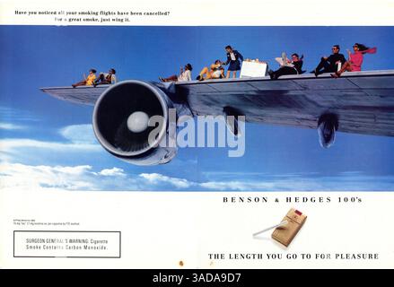 Vintage-Playboy-Magazin, Mai 1994, Anzeige, USA Stockfoto