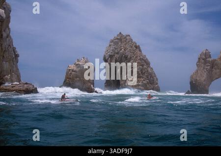 November 2002; Cabo San Lucas, MEXIKO; Jetski vor der Küste von Cabo San Lucas, Mexiko. (Bild: Larry Dunmire/ZUMAPRESS.com) Stockfoto