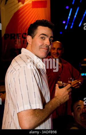 September 2009 - Hollywood, Kalifornien, USA - ADAM CAROLLA bei der Prima Notte Gala für das Precious Cheese Feast of San Gennaro in Hollywood (Bild: Kayte Deioma/ZUMAPRESS.com) Stockfoto
