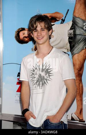 Juni 2008. New York City . Schauspieler Connor Paolo besucht die Premiere „You Don't Mess with the Zohan“ im Ziegfeld Theater (Bild: Sharkpixs/ZUMAPRESS.com) Stockfoto