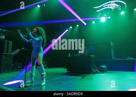 East Lansing, USA. März 2025. Gavin Turek tritt am 27. März 2025 beim Frühjahrskonzert der Michigan State University in East Lansing auf. (Foto: Andrew Roth/SIPA USA) Credit: SIPA USA/Alamy Live News Stockfoto