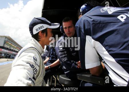 Kazuki Nakajima (Bild: Sutton Motorsports/ZUMAPRESS.com) Stockfoto