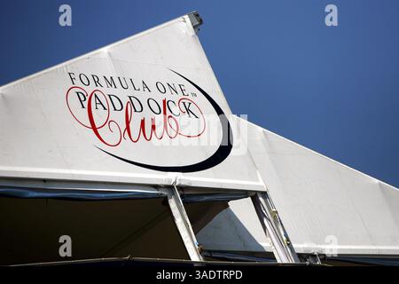 Paddock Club... Formel-1-Weltmeisterschaft, Rd 11, Großer Preis Von Ungarn, Vorbereitungen, Budapest, Ungarn, Donnerstag, 31. Juli 2008 (Bild: Sutton Motorsports/ZUMAPRESS.com) Stockfoto