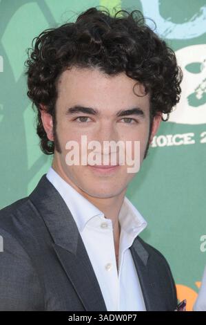 August 2008 – Los Angeles, Kalifornien, USA – Sänger KEVIN JONAS (Bild: Jeff Frank/ZUMAPRESS.com) Stockfoto