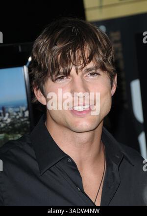 August 2009 - Los Angeles, Kalifornien, USA - Schauspieler ASHTON KUTCHER bei der Premiere der Kinos in ArcLight (Bild: Jeff Frank/ZUMAPRESS.com) Stockfoto