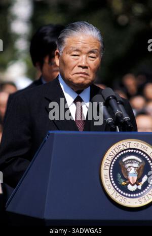 September 2004; Washington, DC, USA; (Datei Foto. Datum unbekannt) ehemaliger japanischer Premierminister OHIRA MASAYOSHI in Washington. (Bild: Arthur Grace/ZUMAPRESS.com) Stockfoto