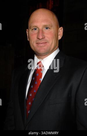 September 2008 - New York, New York, USA - JEFF FEAGLES bei der Champions for Children Gala zugunsten der Tom Coughlin Jay Fund Foundation in Cipriani in New York (Credit Image: Jeff Geller/ZUMAPRESS.com) Stockfoto