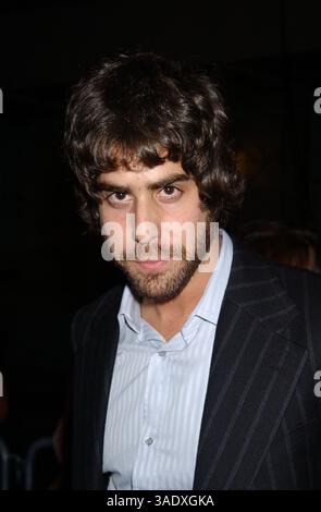 September 2003; New York, NY, USA; ADAM GOLDBERG bei der New Yorker Sondervorführung von 'Anything Else' im Pariser Theater. (Bild: Dan Herrick/ZUMAPRESS.com) Stockfoto