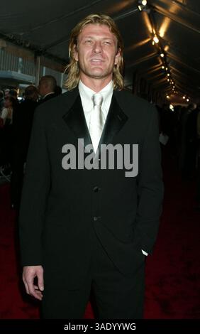Mai 2004; New York, NY, USA; Schauspieler SEAN BEAN bei der New Yorker Premiere von Troy im Zeigfeld Theater. (Bild: Nancy Kaszerman/ZUMAPRESS.com) Stockfoto