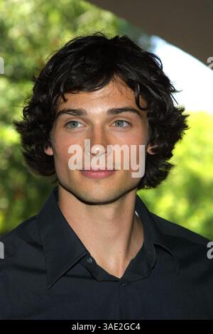 Juli 2001; Los Angeles, CA, USA; Schauspieler TOM WELLING bei der TCA Summer Press Tour für WB.. (Bild: Lisa O'Connor/ZUMAPRESS.com) Stockfoto