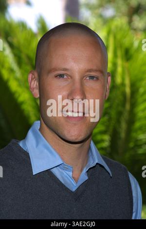 Juli 2001; Los Angeles, CA, USA; Schauspieler MICHAEL ROSENBAUM auf der TCA Summer Press Tour für WB.. (Bild: Lisa O'Connor/ZUMAPRESS.com) Stockfoto