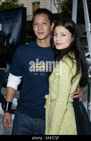 November 2004; Hollywood, CA, USA; Schauspieler WILL YUN LEE und verabredet sich bei der Premiere von „The Polar Express“ in Los Angeles im Grauman's Chinese Theatre. (Bild: Rena Durham/ZUMAPRESS.com) Stockfoto