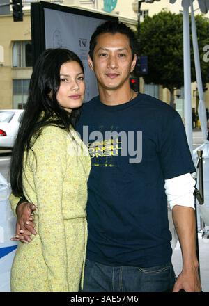 November 2004; Hollywood, CA, USA; Schauspieler WILL YUN LEE und verabredet sich bei der Premiere von „The Polar Express“ in Los Angeles im Grauman's Chinese Theatre. (Bild: Rena Durham/ZUMAPRESS.com) Stockfoto