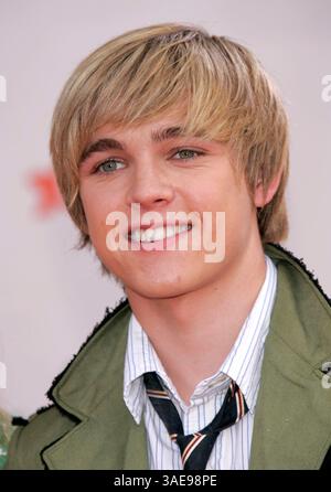 April 2005; Westwood, Kalifornien, USA; Schauspieler JESSE McCartney bei den Nickelodeon's Kids' Choice Awards 2005 - ANKUNFT im Pauley Pavillion der UCLA. (Bild: Lisa O'Connor/ZUMAPRESS.com) Stockfoto