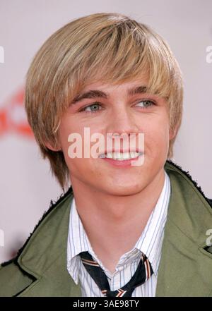 April 2005; Westwood, Kalifornien, USA; Schauspieler JESSE McCartney bei den Nickelodeon's Kids' Choice Awards 2005 - ANKUNFT im Pauley Pavillion der UCLA. (Bild: Lisa O'Connor/ZUMAPRESS.com) Stockfoto