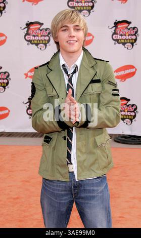 April 2005; Westwood, Kalifornien, USA; Schauspieler JESSE McCartney bei den Nickelodeon's Kids' Choice Awards 2005 - ANKUNFT im Pauley Pavillion der UCLA. (Bild: Lisa O'Connor/ZUMAPRESS.com) Stockfoto