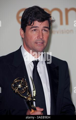 September 2011 - Los Angeles, Kalifornien, USA - Kyle Chandler.63. PRIMETIME EMMY AWARDS 2011 (Pressroom) im Nokia Theatre LA Live, Los Angeles, CA. Bis 2011. September. (Foto: © TLeopold/Globe Photos/ZUMAPRESS.com) Stockfoto