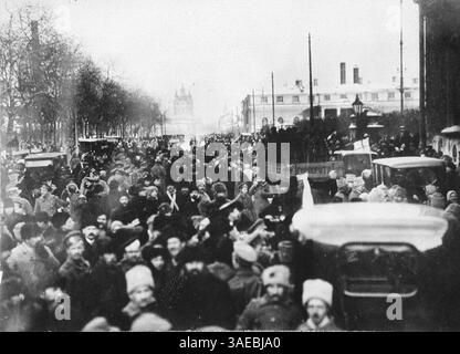 Dezember 2007 - Moskau, Sowjetunion - Petrograd. Tavricheskiy Palast, Konferenzsaal der Staatsduma. Konferenz des Petrograder Rates der Arbeits- und Soldatendeutaten (Credit Image: Mariela Lombard/ZUMAPRESS.com) Stockfoto